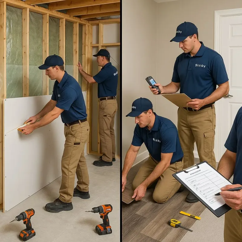 Repairs and Reconstruction process in Bellflower, CA